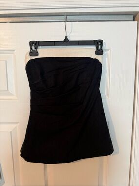 Abercrombie linen blend top